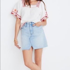 Madewell Denim Skirt